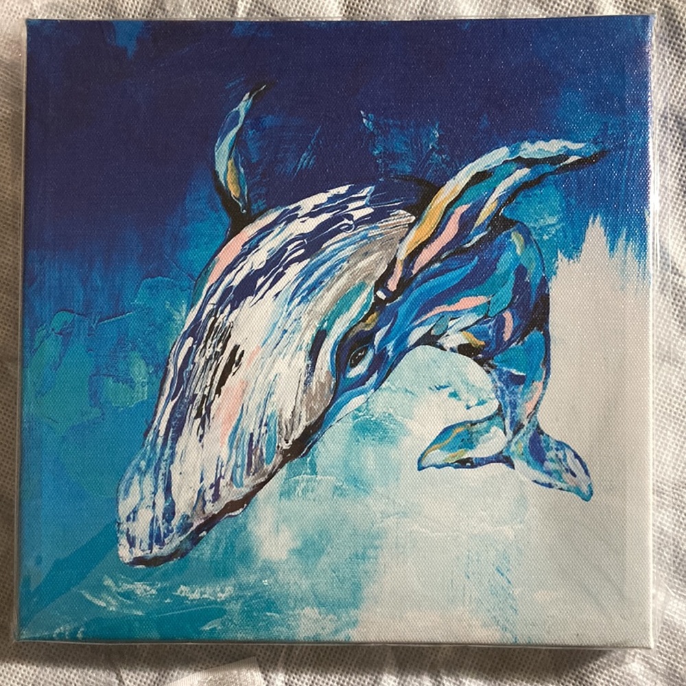 Whale Canvas